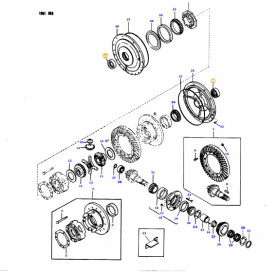 JOINT ETANCHEITE  - pour MASSEY - Réf 832954M3