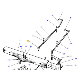 ROTULE  - pour MASSEY - Réf 1808893M1