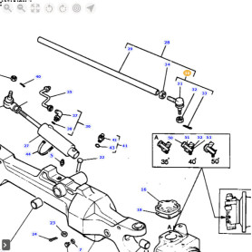 JOINT SPHERIQUE  - pour MASSEY - Réf 3426773M1