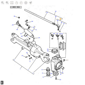 ROTULE  - pour MASSEY - Réf 3427685M3