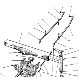 ROTULE  - pour MASSEY - Réf 1808432M1