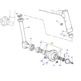 JEU COUSSINETS  - pour MASSEY - Réf 1810320M91