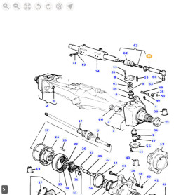 ROTULE  - pour MASSEY - Réf 3426336M1