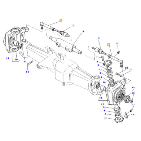 ROTULE  - pour MASSEY - Réf 3764028M2