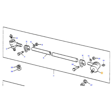 ROTULE  - pour MASSEY - Réf 826752M92