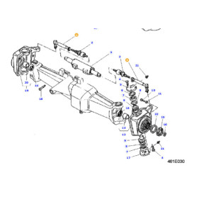 ROTULE SPHERIQUE  - pour MASSEY - Réf 3429173M3