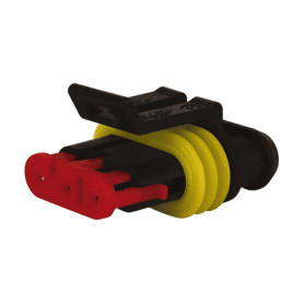 CONNECTEUR ETANCHE SUPERSEAL MALE SERIE 1.5MM 3V - Ref: 712419