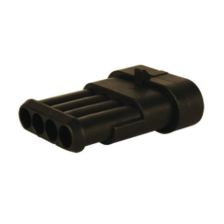 CONNECTEUR ETANCHE SUPERSEAL FEMELLE SERIE 1.5MM 4V