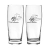 SET DE 2 VERRES A BIERE - Ref: X993342205000