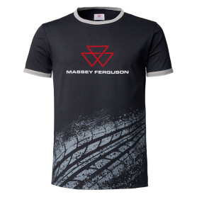 T-SHIRT POUR HOMME AVEC MOTIF DE PNEUS