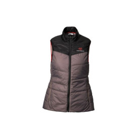 GILET MATELASSÉ GRIS POUR FEMMES - Ref: X993322216400