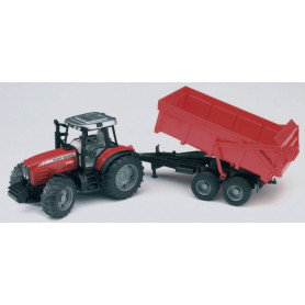 MF 7480 avec benne basculante 1:16 - Ref: X993060045000