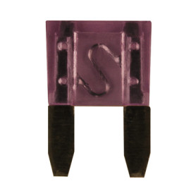 10 FUSIBLES ENFICHABLES MINI 3A VIOLET