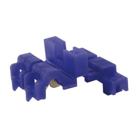 PORTE FUSIBLE ENFICHABLE STANDARD BLEU - Ref: 725195