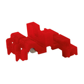 PORTE FUSIBLE ENFICHABLE STANDARD ROUGE