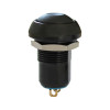 INTERRUPTEUR POUSSOIR NOIR ON/OFF/NO DIAM 12MM - Ref: 714454