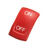 BASCULE ROUGE ON/OFF POUR INTERRUPTEUR APEM KR - Ref: 714464
