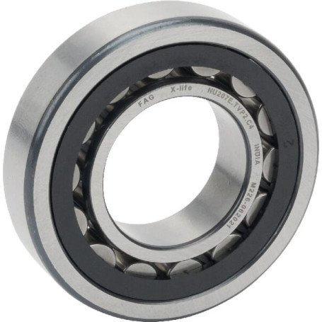 Roulement à rouleaux cylindriques 35x72x17mm INA/FAG - Ref: NU207ETVP2C4