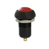 INTERRUPTEUR POUSSOIR ROUGE ON/OFF/NO DIAM 12MM - Ref: 714455