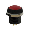 INTERRUPTEUR POUSSOIR ROUGE MOM NORMALEMENT OUVERT - Ref: 714450