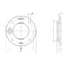 Logement de palier pour type PME/RME 45 - Ref: GGME09INA