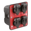 MULTIPRISE 4 X 3PLOTS 12V + PORT USB - Ref: 742900