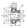 Roulement 60x110x77.8 SKF - Ref: XGGE60KRRB