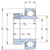 Roulement int. SKF - Ref: YET206104SKF
