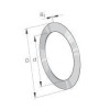 Couronne de roulement axial - Ref: AS1730
