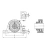 Palier SY SKF - Ref: SY55FMSKF