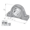 Logement de palier sans insert - Ref: GGASE10