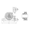 Palier SY SKF - Ref: SY45WFSKF