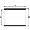 Coussinet de palier - Ref: ZB101208PTFE