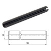 Goupille cylindrique, robuste 10x90 mm ISO8752 - ref: 87521090 - x25