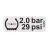 Autocollant « 2,0 bars » Fella - ref: 163852