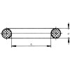 Joint torique 17 x 4 - ref: OR174P001