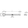 Goupille fendue 2 x 18 zinguée - Pack de 100