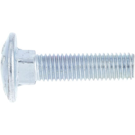 Vis tête bombée collet carré M12x50 8.8 - Pack de 25