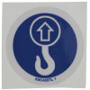 Autocollant point de levage - Ref: K9C455TL