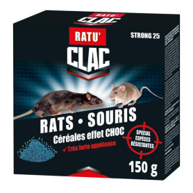 Raticide en grain au bro. 150gr