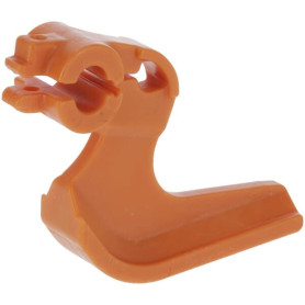 Support plastique orange - Ref: 116298