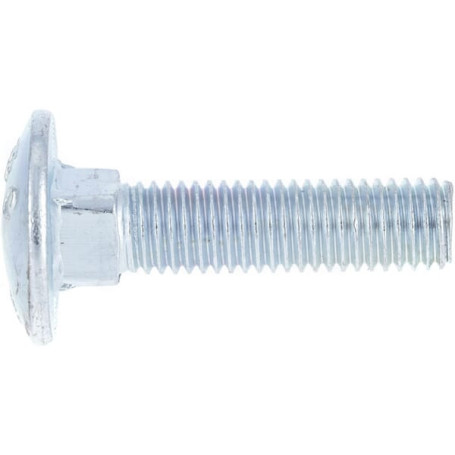 Vis tête bombée collet carré  M10x20 inox A2 - Ref: 6031020RVSP050 - Pack de 50