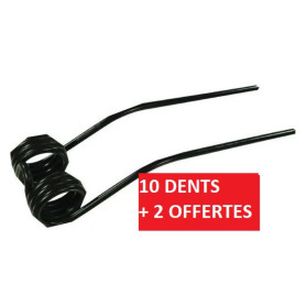 Lot de 12 Dents de faneuse FELLA 150862KR