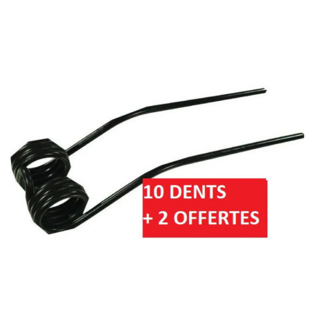 Lot de 12 Dents de faneuse FELLA 150862KR