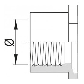 Femelle 3/4" Npt Polypropylène Réf. : 717279