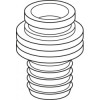 Raccord Droit Diam 25Mm - 1" Réf. : 717772