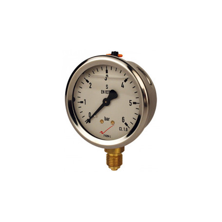 MANOMÈTRE ECH. STANDARD D63 0 A 6B FIXATION PERIPHERIQUE Réf. : 746500