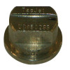 Buse de bordure à jet plat OC 85° 02 argent acier inoxydable TeeJet - Ref: D25143UB8502SS