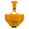 Buse d'injection d'air TD 60° 02 jaune/vert céramique Agrotop - Ref: TD6002