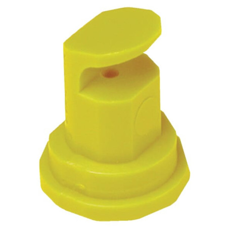 Buse à jet mirroir AN 55° 2 jaune plastique Hypro